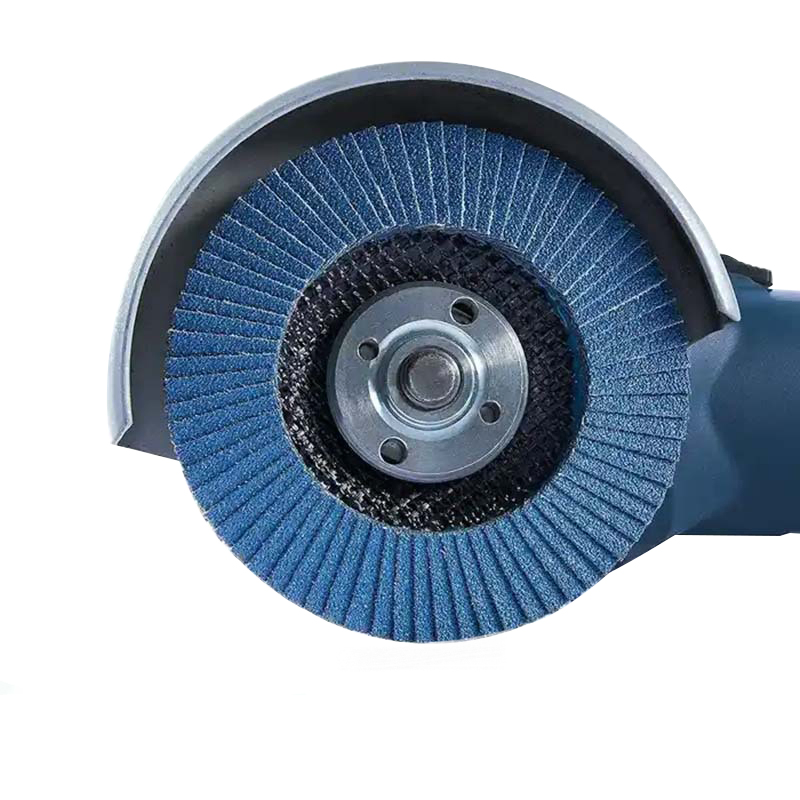Wholesale 115mm Zirconia Ao Flap Wheel Abrasive Flap Disc with Fiberglass Backing for Metal Grinding Polishing Angle Grinder