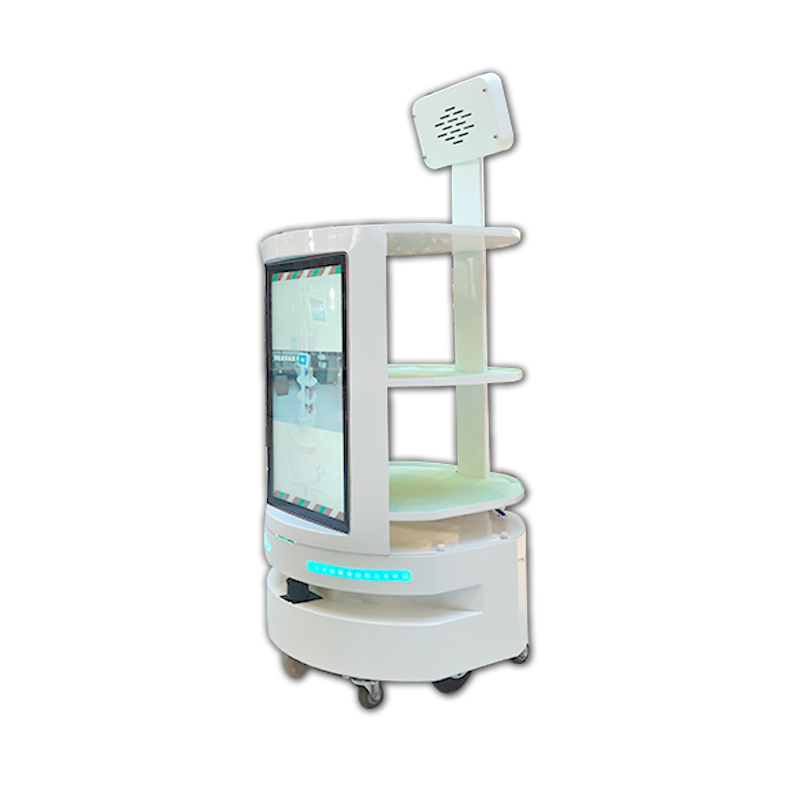 High-Tech Advertising Display Intelligent Robot Guiding Humanoid Ai Reception Service Robot for Restaurant Hotel Mall KTV