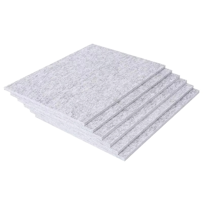 Polyester Fiber Sound Insulation Panel Baffle Tile Wall Panel Ceiling Sound Insulation Felt