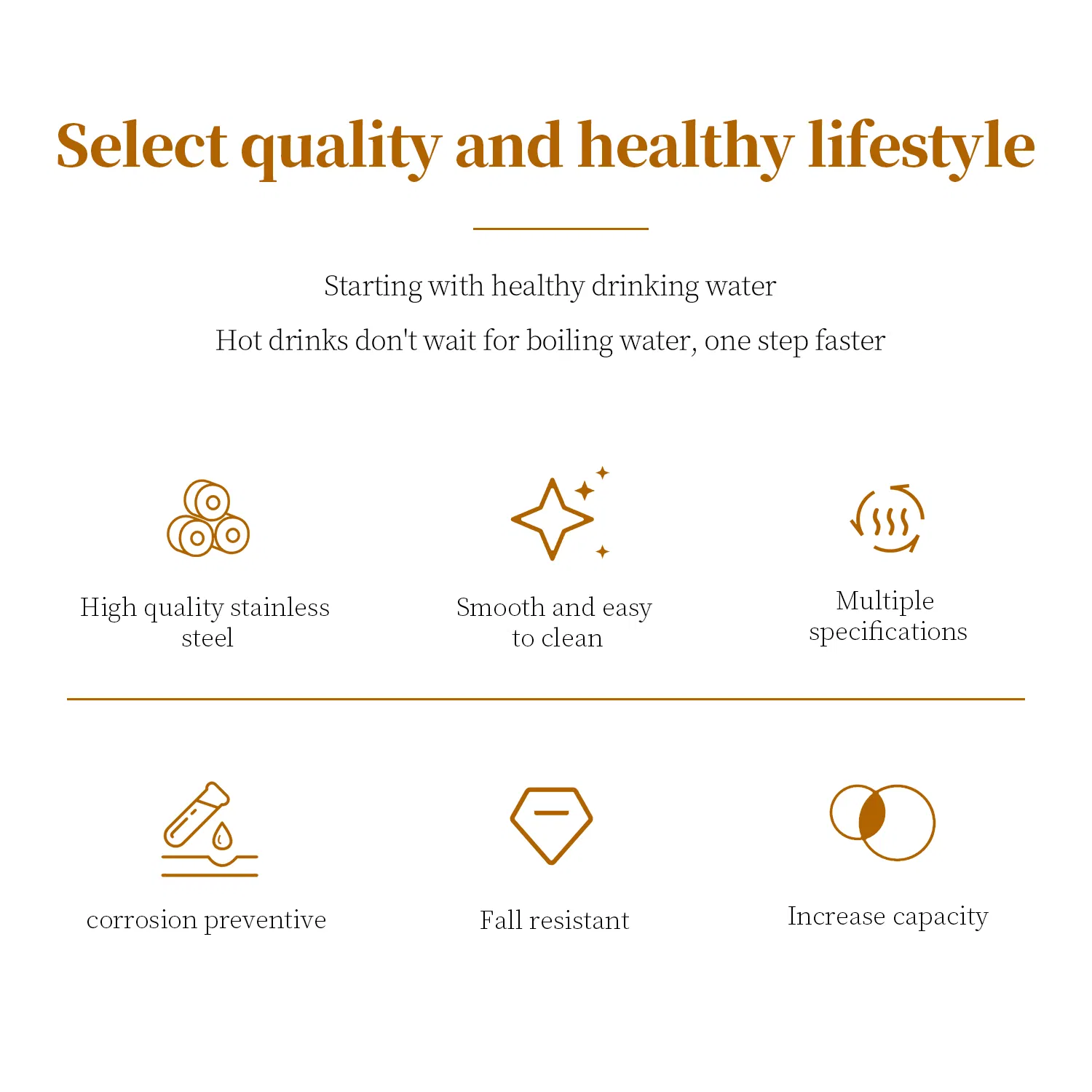 Чайник из нержавеющей стали Star Flash, 1-2 л