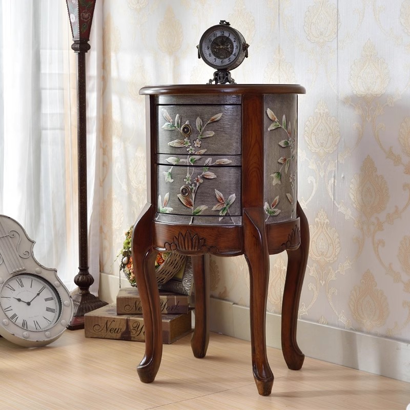 Столик деревянный винтаж массив дерева