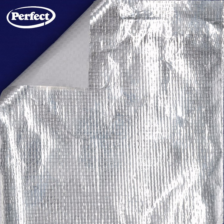 Perforated Aluminum Foil Facing Laminated PP Woven Fabric