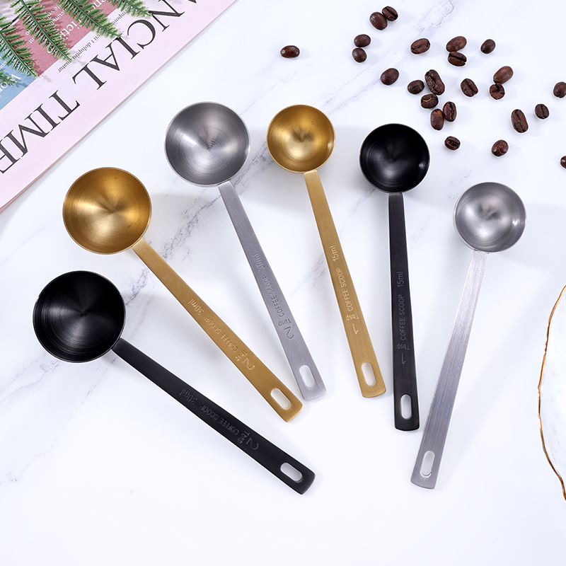 Customized 15/30 Ml Stainless Steel Measuring Spoons