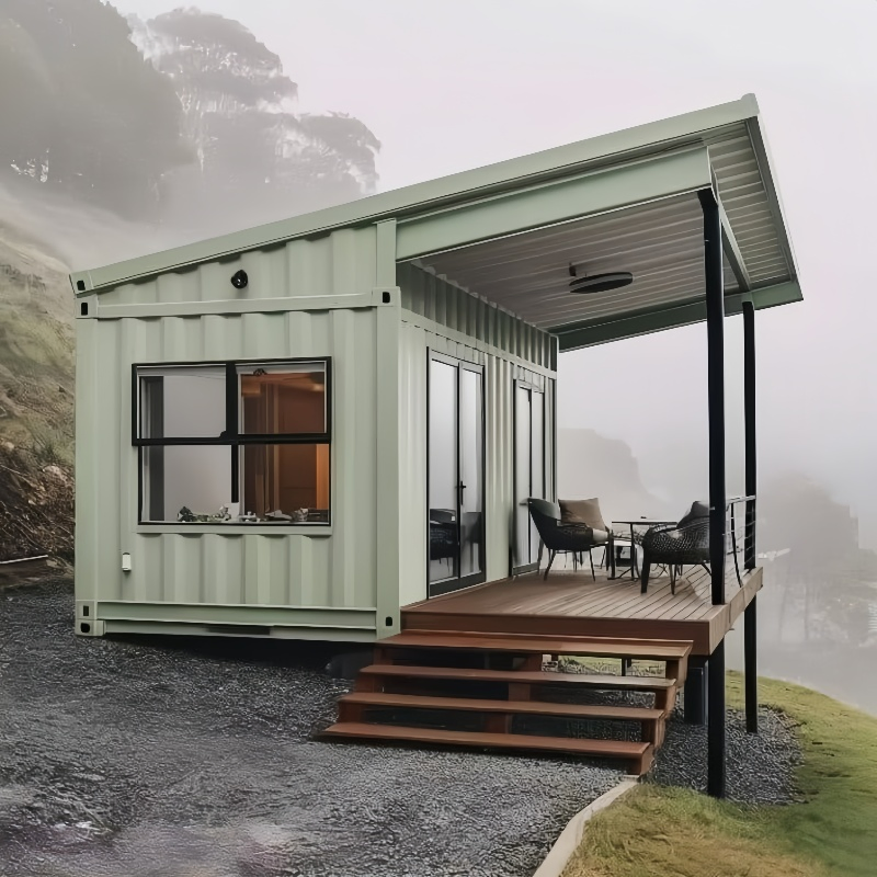 40FT Container Villa House Portable Expandable Prefab House Tiny Homes Mobile Home Space Capsule House