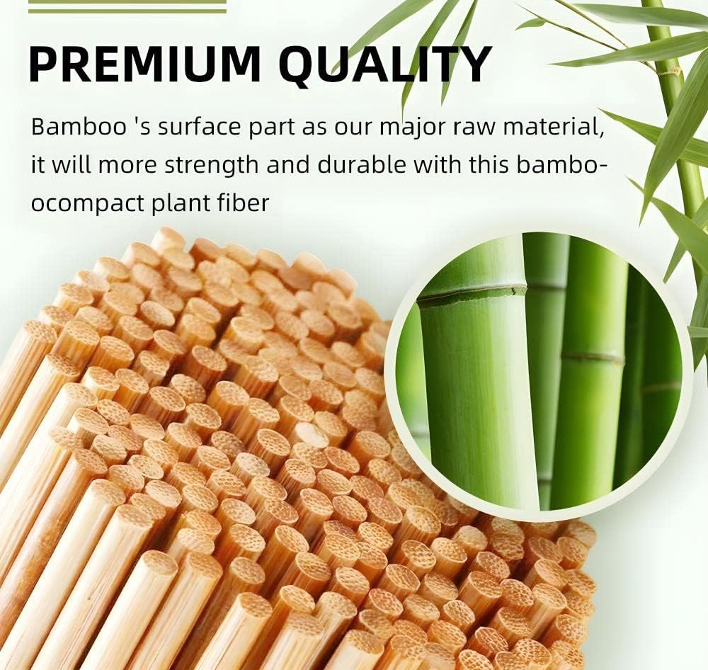 Skewers Disposable Bamboo Bulk Ideal Parties Catering Food Stalls Bamboo Skewers