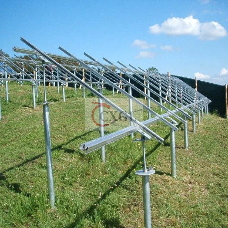 Винтовые сваи оцинкованные для солнечных систем