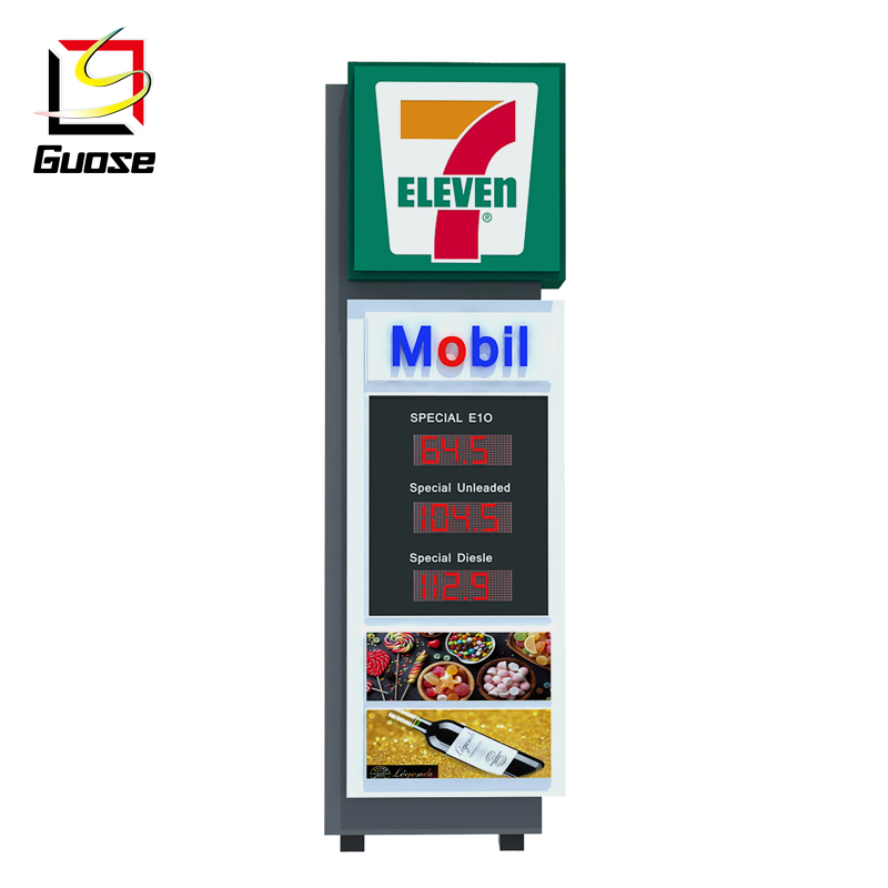 LED Gas Station Price Board Signboard Petrol Station Gas Station Price Signs for Sale