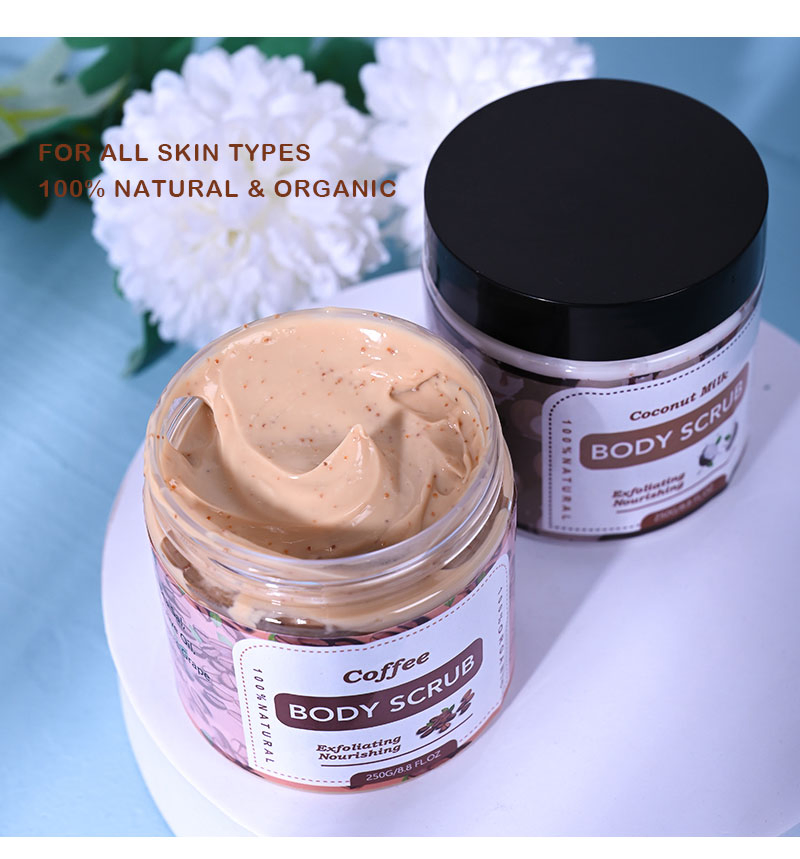 Beauty Cosmetics Skin Care Exfoliation Deep Cleansing Coffee Body Scrub