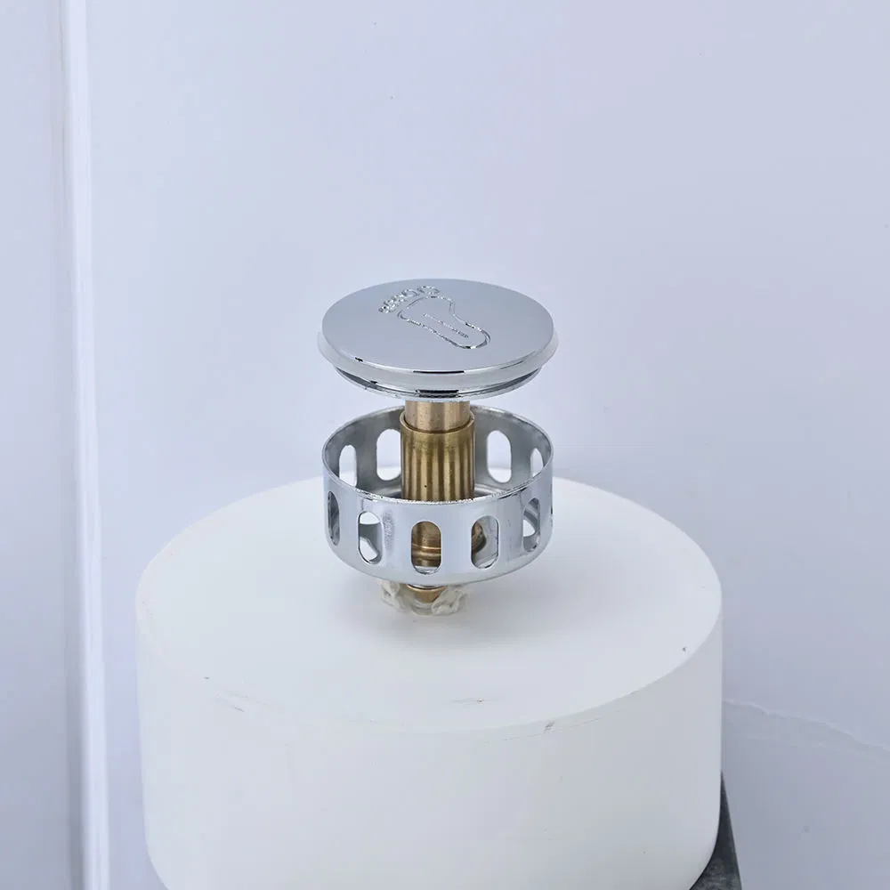 Слив для ванны антизапах, кнопочный, универсальный