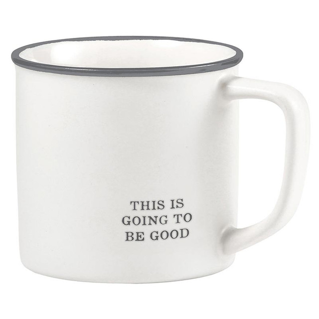 "This Is Going to Be Good" Enamel Mug
