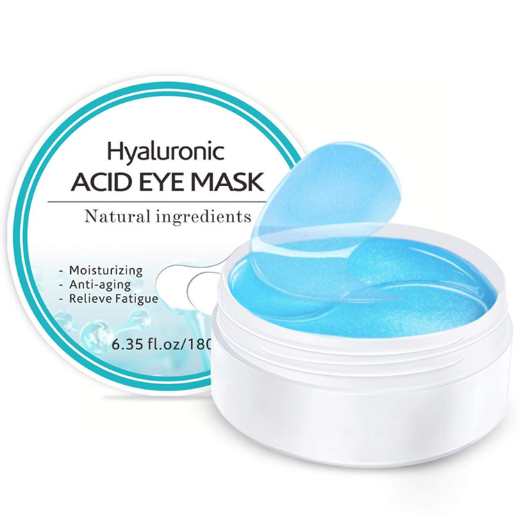 OEM Natural Hyaluronic Acid Eye Mask for Moisturizing and Anti Aging