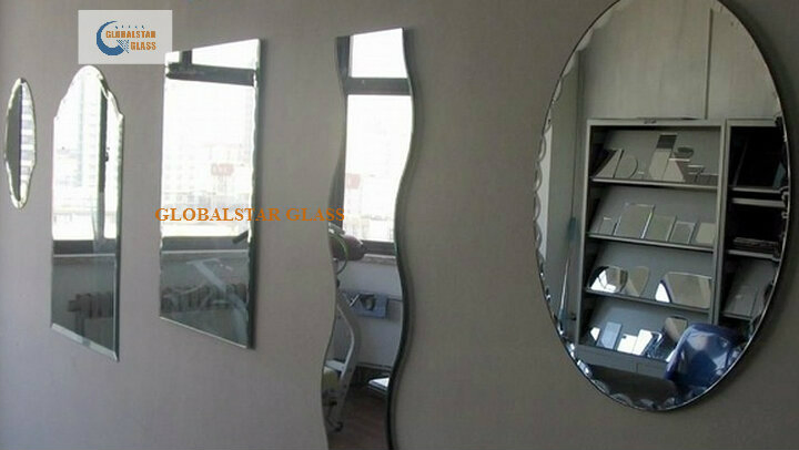 Double Painted Mirror (Red+Green, Red+Grey)