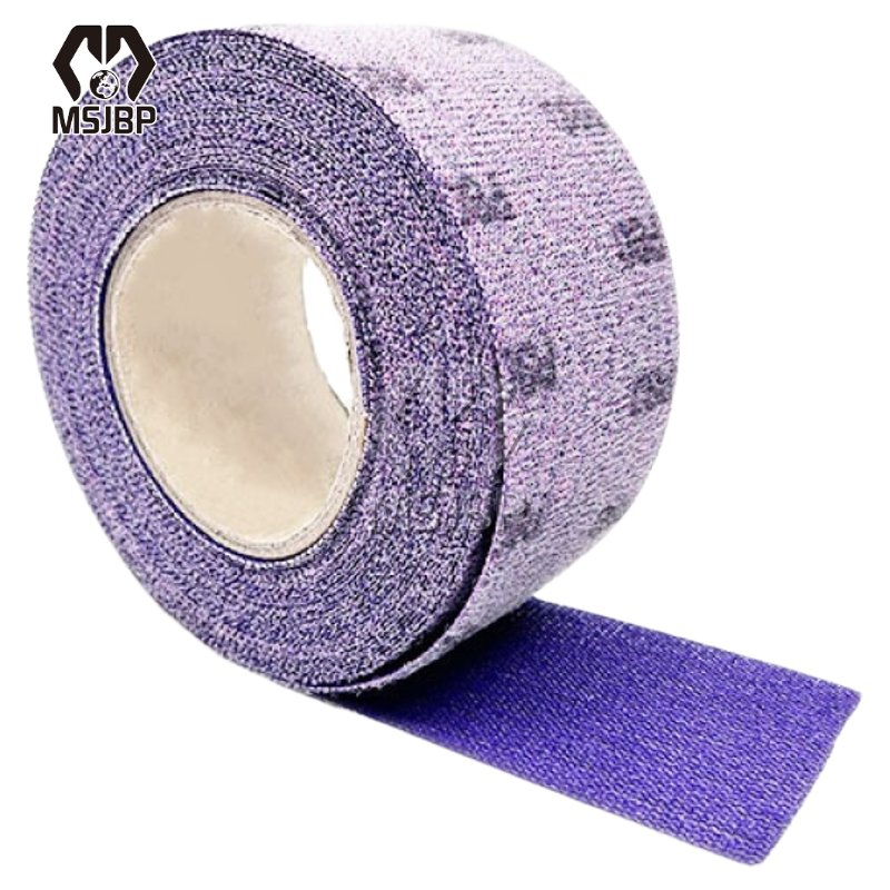 Фиолетовая керамическая абразивная сетка в рулоне