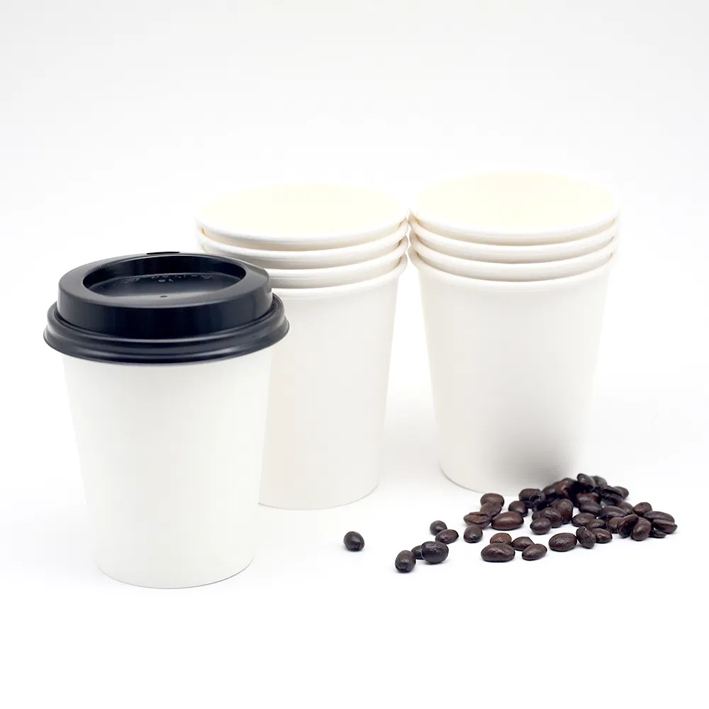 Бумажный стакан для кофе 8oz одноразовый