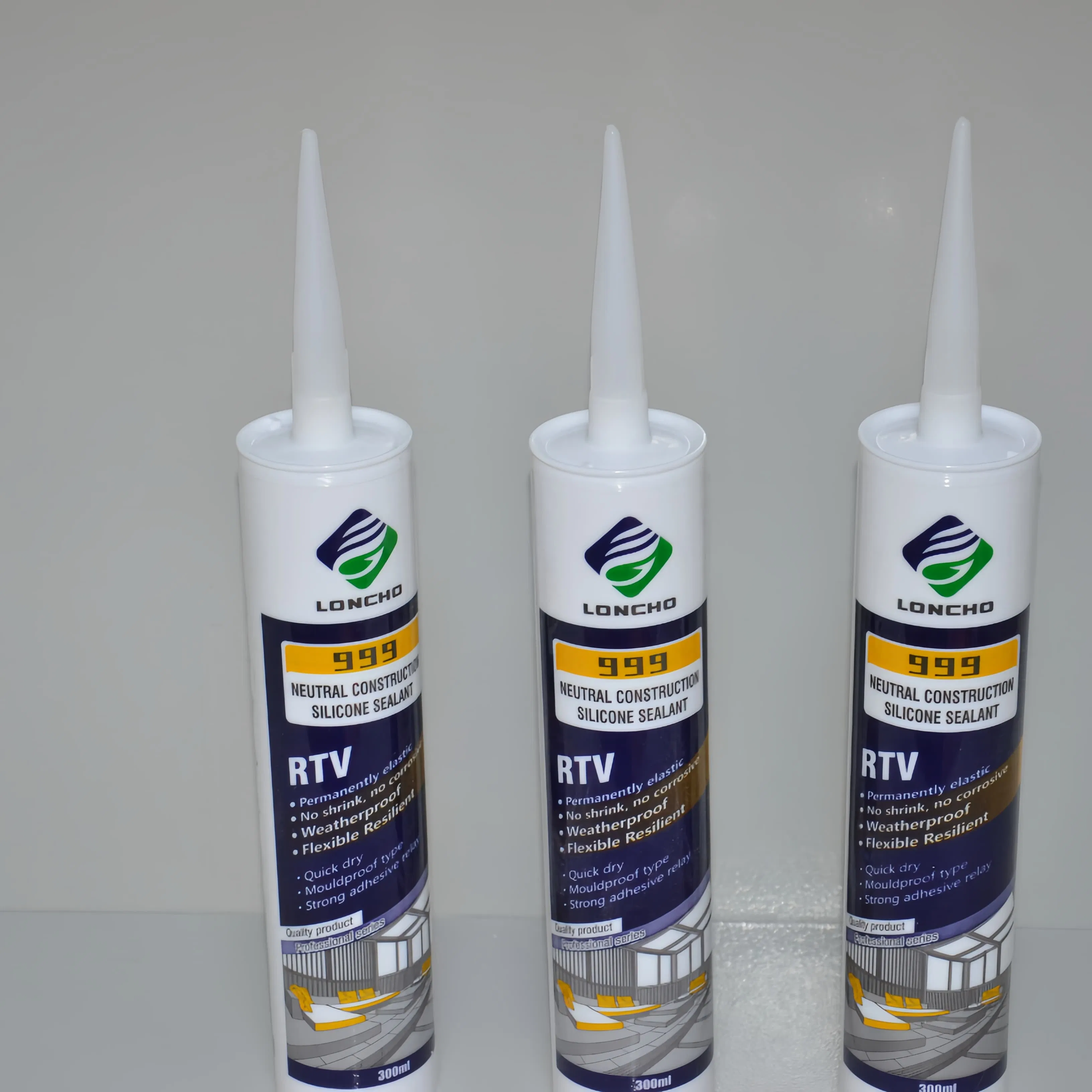 General Purpose Fungicidal RTV Neutral Adhesive for Aesthetic Finishing Touches