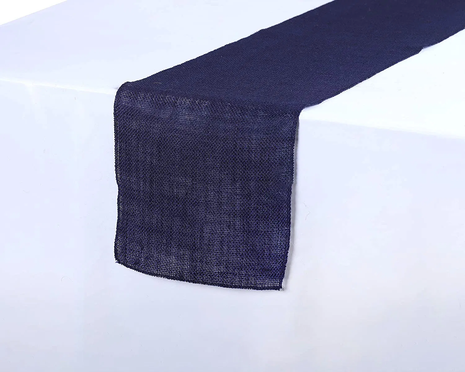 Vintage Woven Jute Table Runner Table Cloth for Wedding