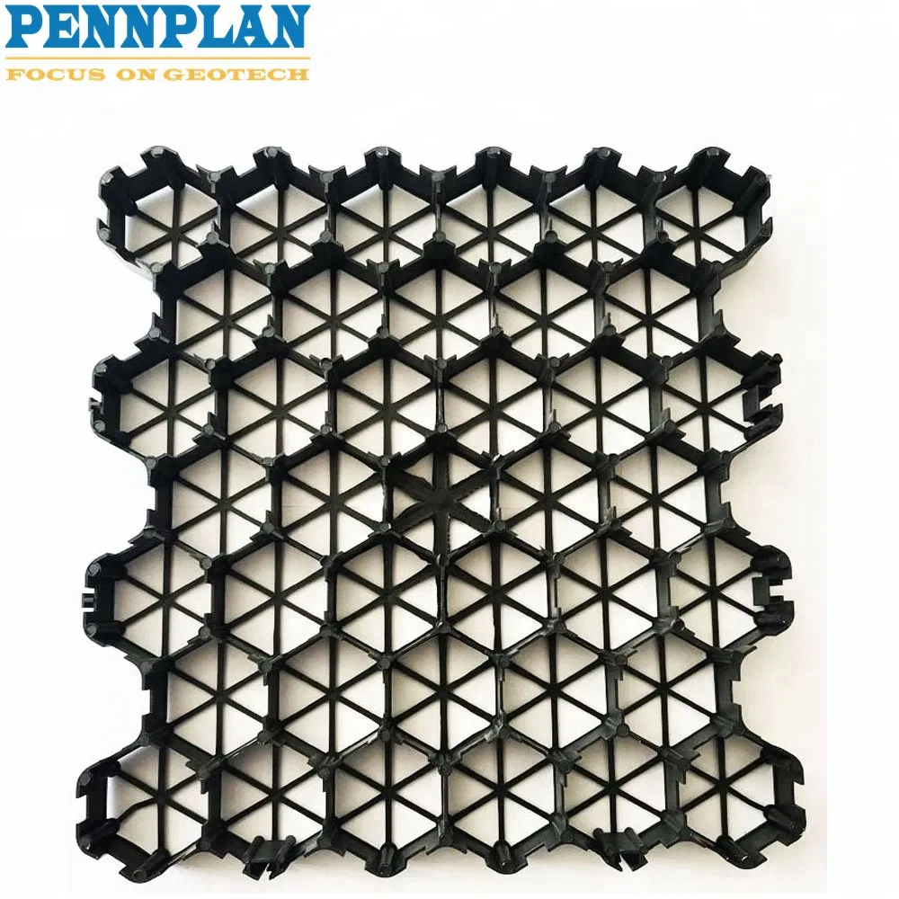 HDPE Paving Grid Grass Pavers HDPE Geocell Plastic for Slope Road Protection Grid Gravel Driveway