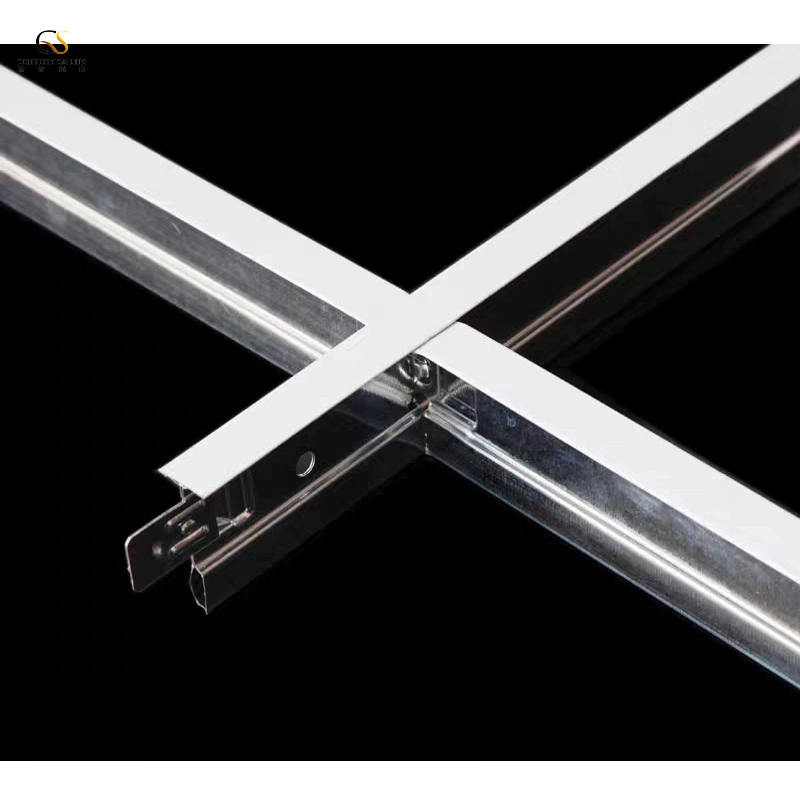 Professional Manufacturer OEM T Grid Ceiling Flat T24 Grid Ceiling System Suspended Ceiling T Bar Grid From China