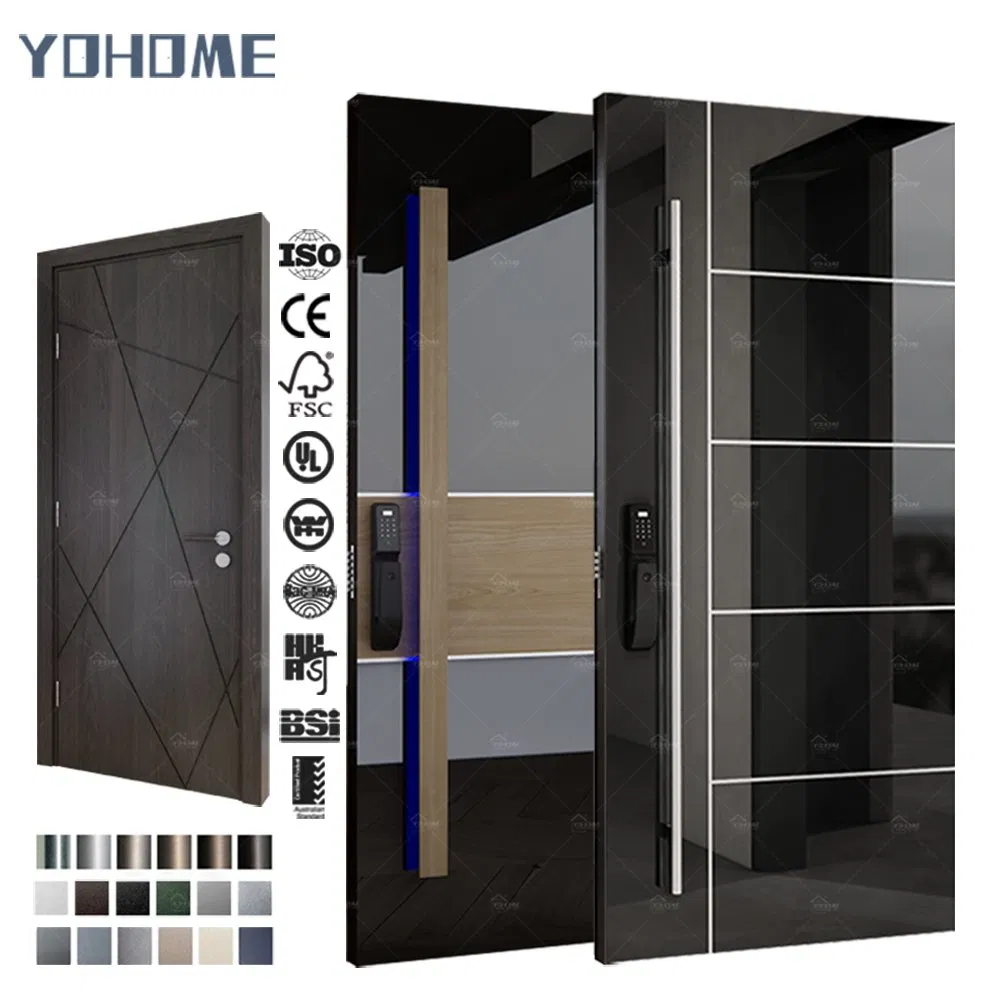 Входная металлическая дверь Yohome, 304 нержавеющая сталь