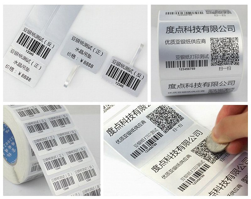 Waterproof Thermal Adhesive Wax Ribbon Printer for Labels