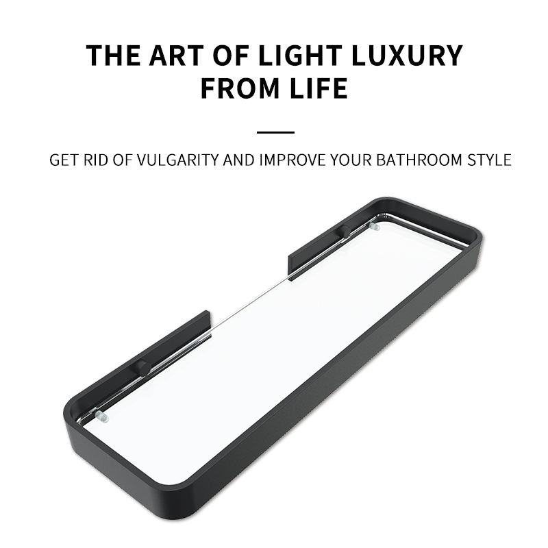 Modern Aluminum Bathroom Hanging Rack Shower Caddy Bath Shelf