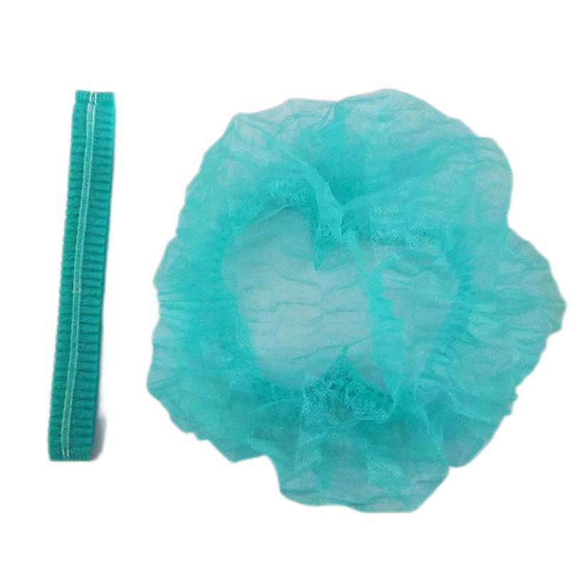 Stretchable Protective Single Elastic Mob Cap PP10GSM