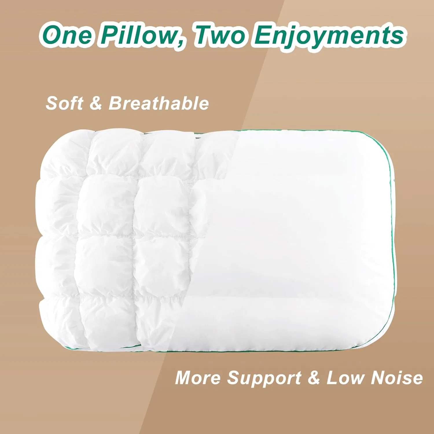 Super Soft Down Alternative Pillow Luxury Hotel Quality Bed Pillow for Adults