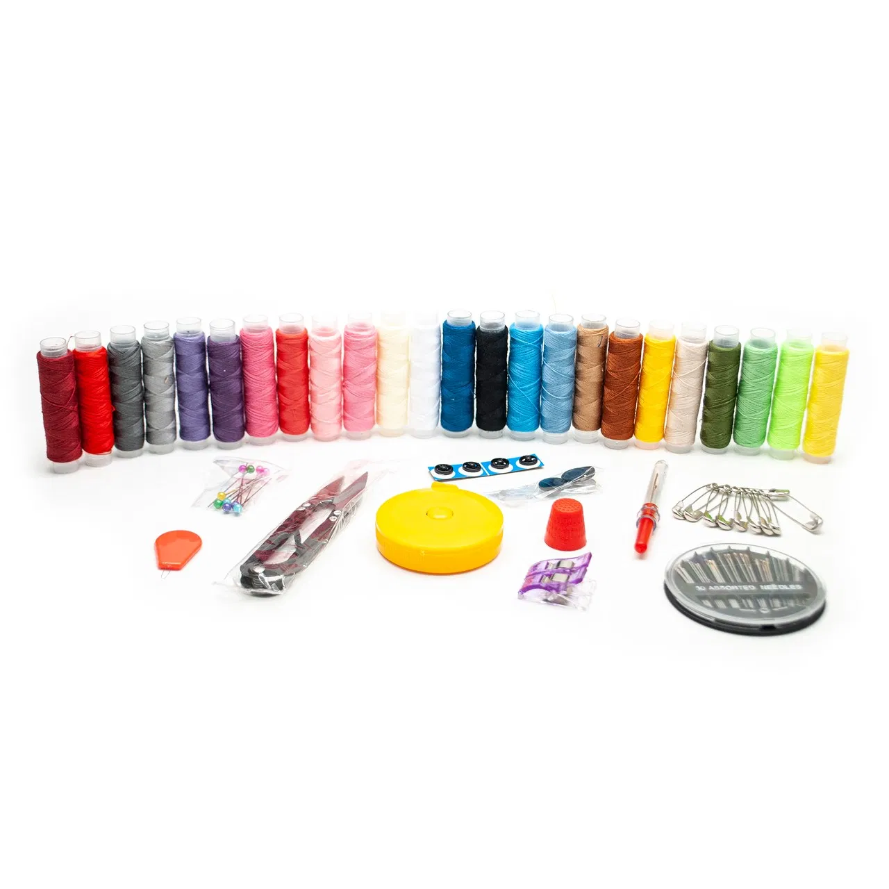 Wholesale Sewing Kit Hand Sewing Tools Black Fabric Bag