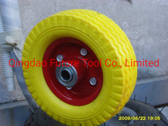 Flat Free PU Wheel (3.25-8 )