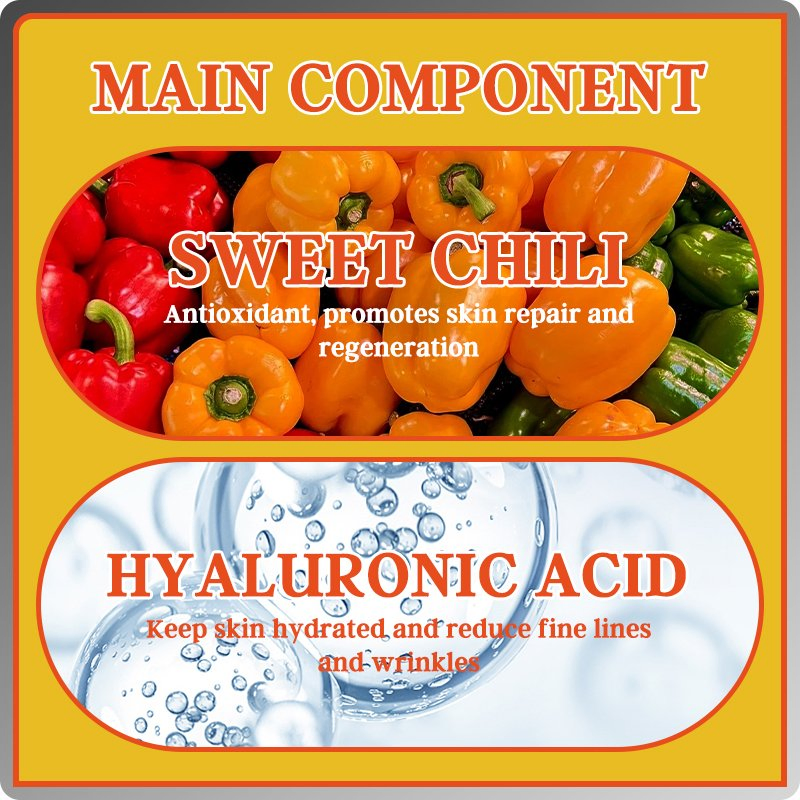 Sulfate-Free Firming, Skin Revitalizer and Hyaluronic Acid Sweet Chili Whitening Body Lotion