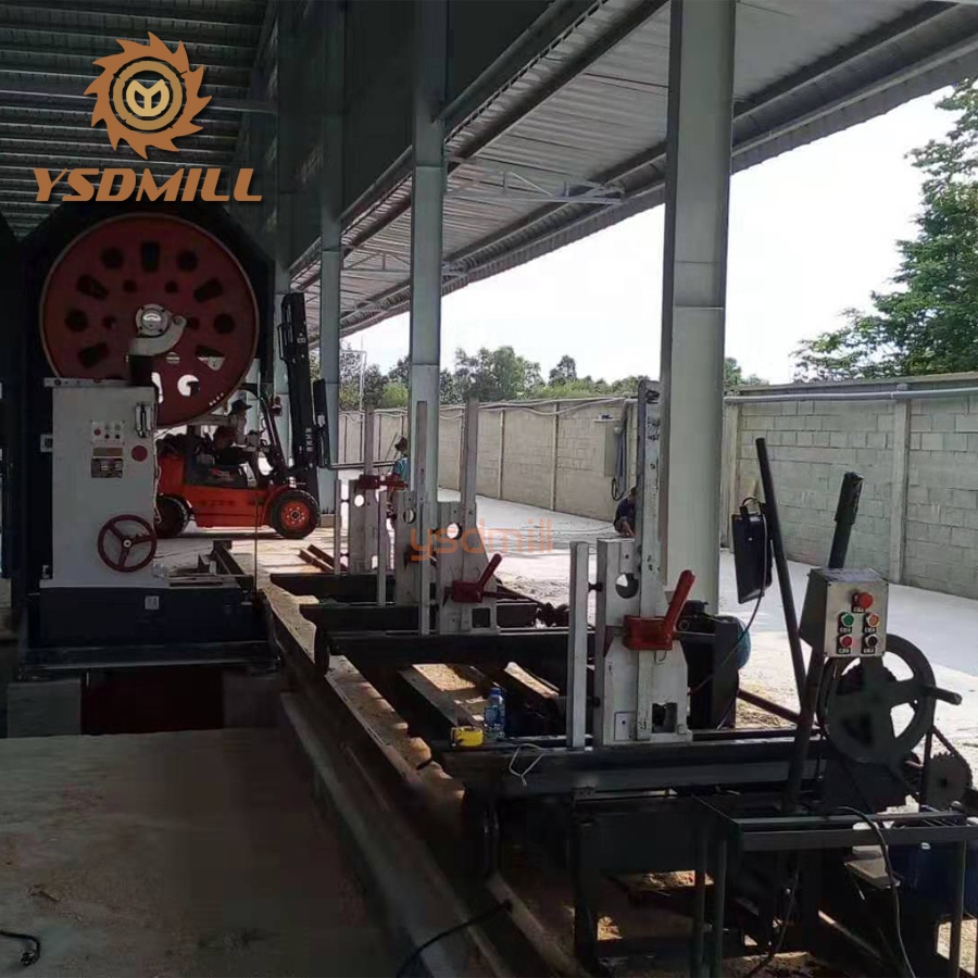 Пилорама ленточная вертикальная