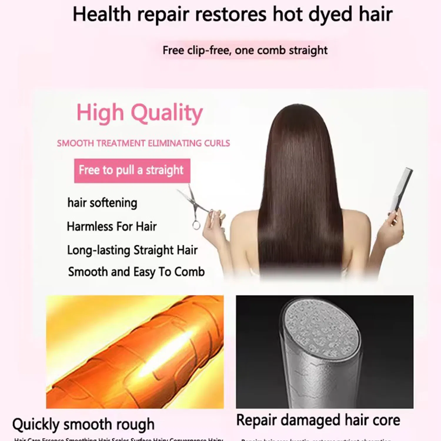 Professional Hair Rebonding Perm Treatment Hair Straight Cream
