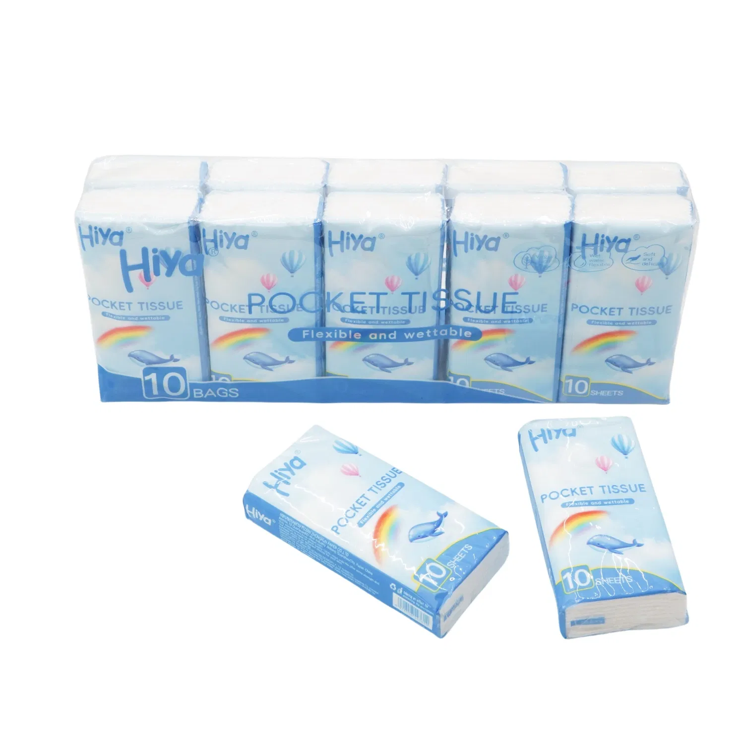 Pocket Tissue Wholesale Facial Tissue Handkerchief Paper Tablet Tissue