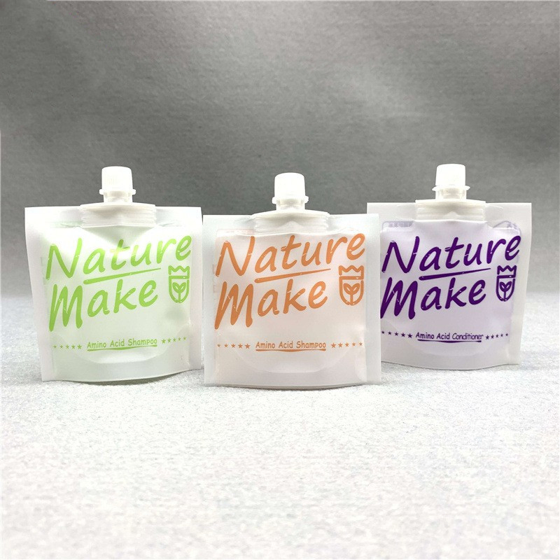 30ml 1.05oz Small Printing Moisturizing Hand Cream Spout Pouch Capacity Cosmetics Sample Sack Bag Customization Shampoo Sachet