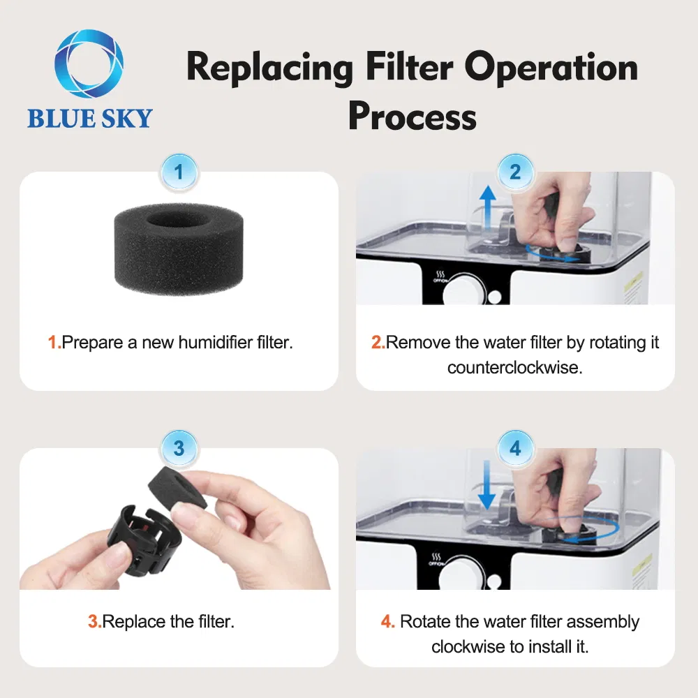 Aroma Pad and Humidifier Filter Compatible with Yzy6001 Humidifier Chivalz 6L Cool Mist Humidifier