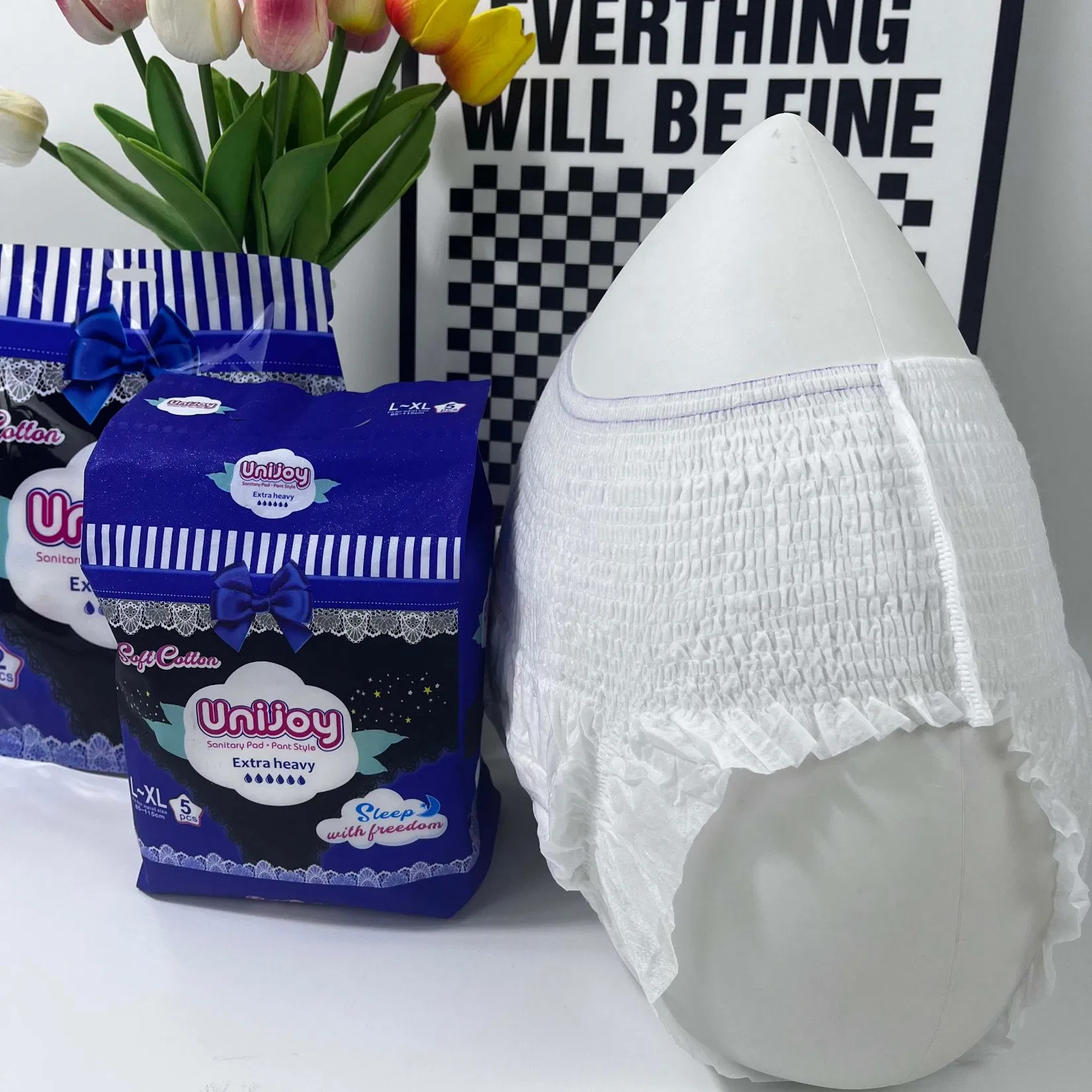 High Absorbent Proivate Label Customized OEM Period Use Sanitary Napkin Pants