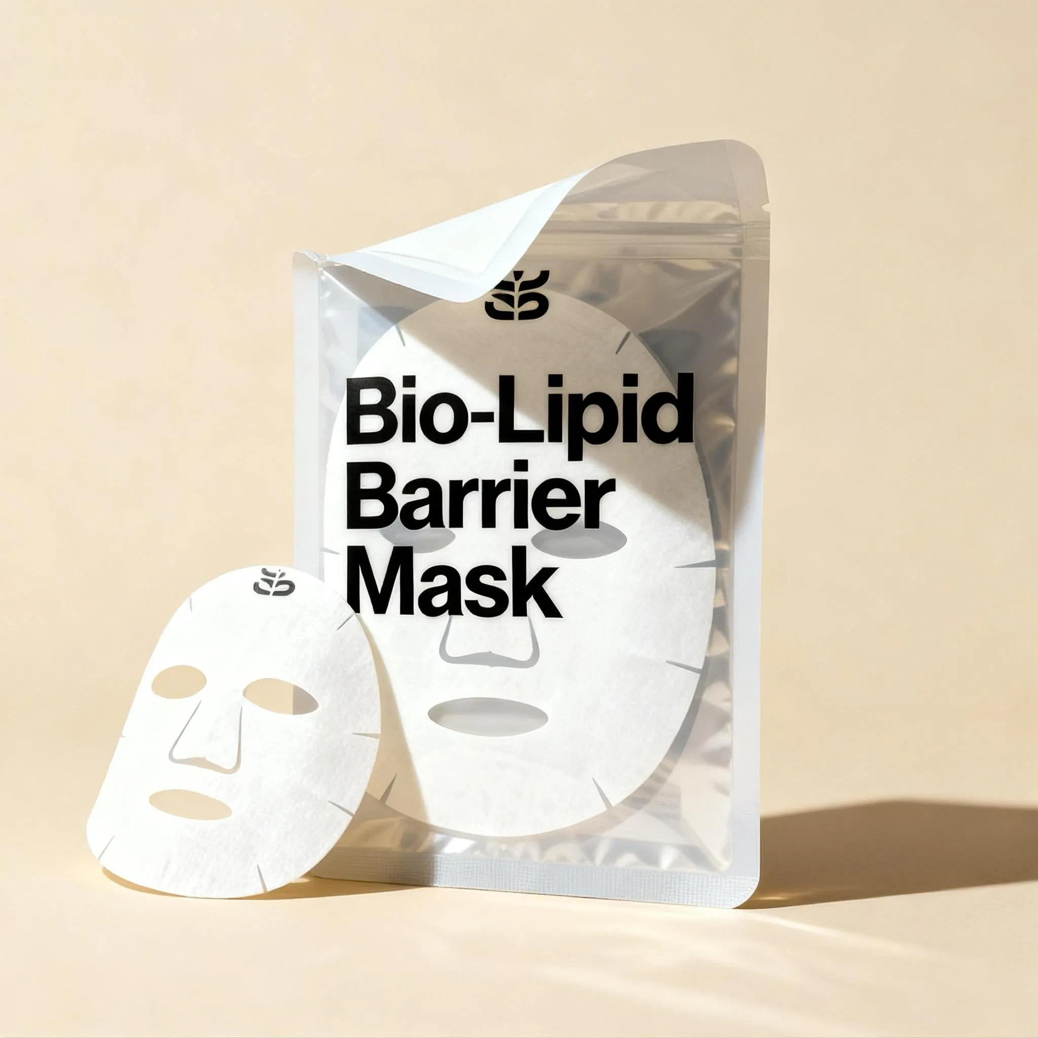 Antioxidant Glycerin Glucoside Green Tea Infused Face Mask for Pollution Protection and Clarity