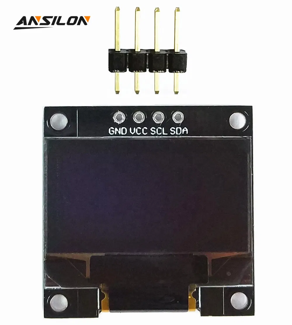 OLED-дисплей 0.96 дюйма 128x64 для Arduino