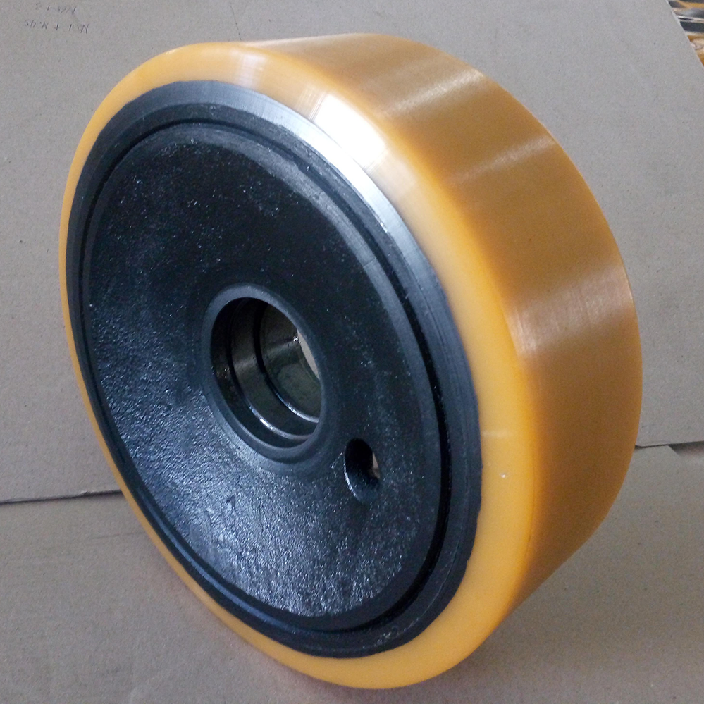 Linde Solid Forklift Polyurethane Tire PU Support Wheels No. 29902329/29903807 Size 285X100