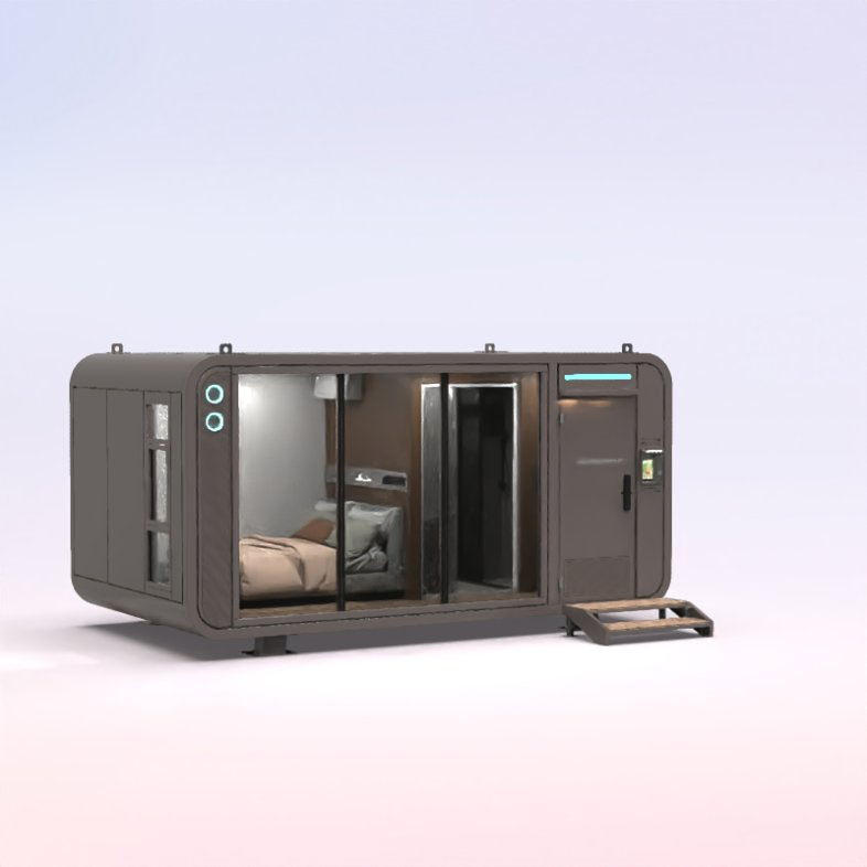 Designs Modern Capsule Space Cabin Tiny House with Furniture
