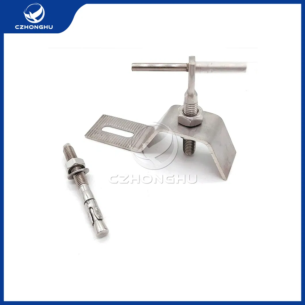 Czhonghu Curtain Wall Mount Accessory China Factory Unitized Curtain Wall Installation Bracket