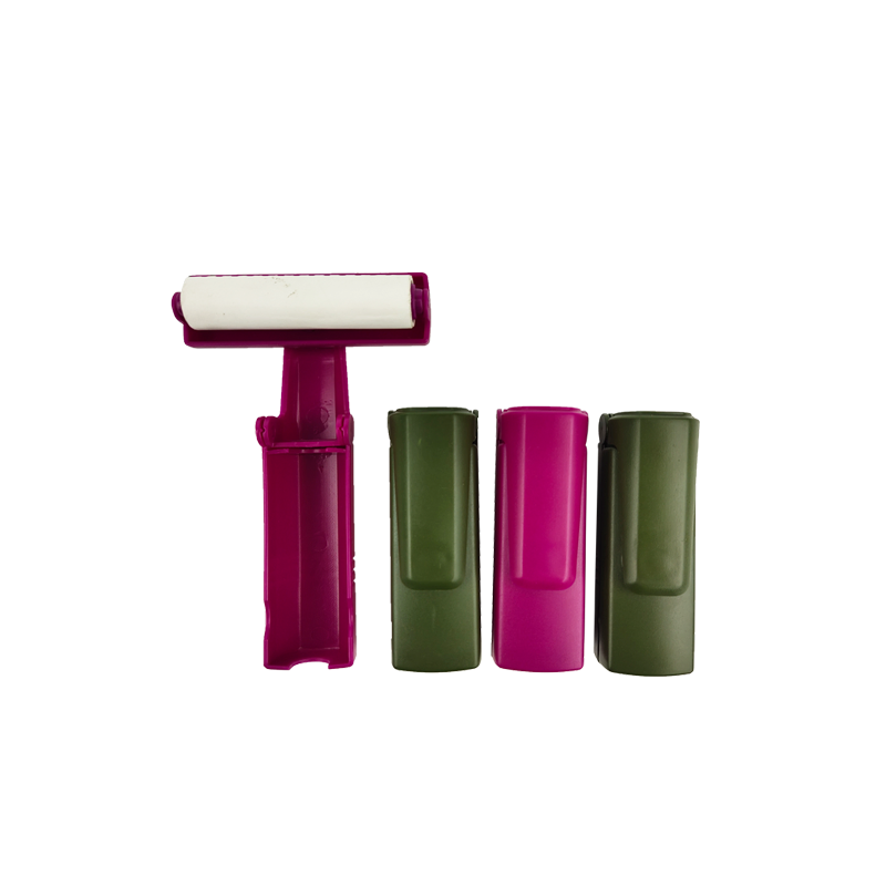 Travel Mini Portable Pet Hair Remover Sticky Paper Cleaning Lint Roller for Clothes
