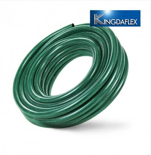 Premium Durable Fiber Braided PVC Garden Hose for All Weather