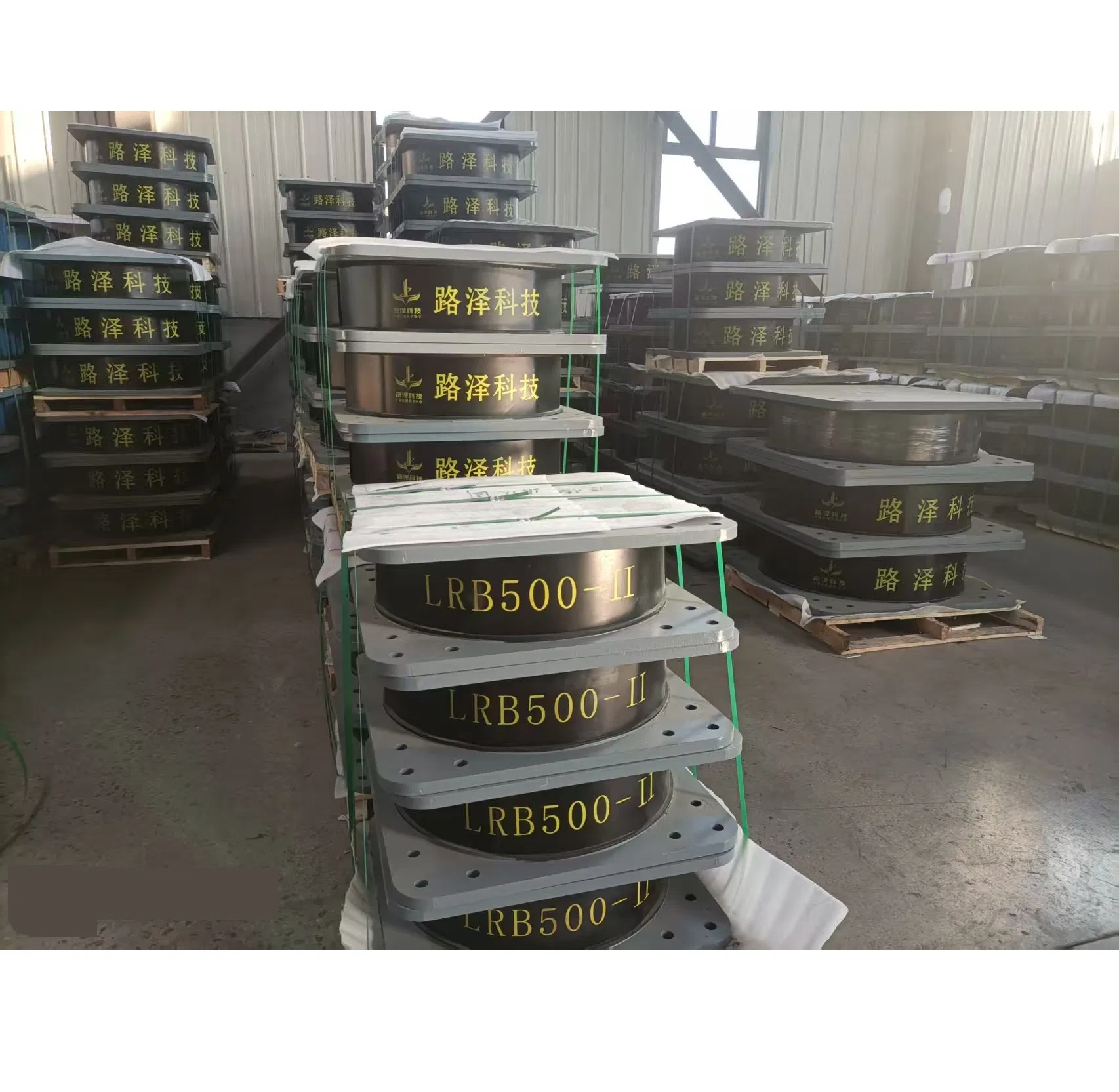 All Bridge and Building Strong Sersmic Isolation Lead Rubber Bearings with Lead Rod