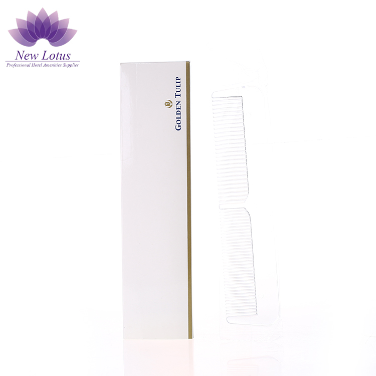 Eco Disposable Luxury Hair Brush for Hotels - Custom Bottle Material