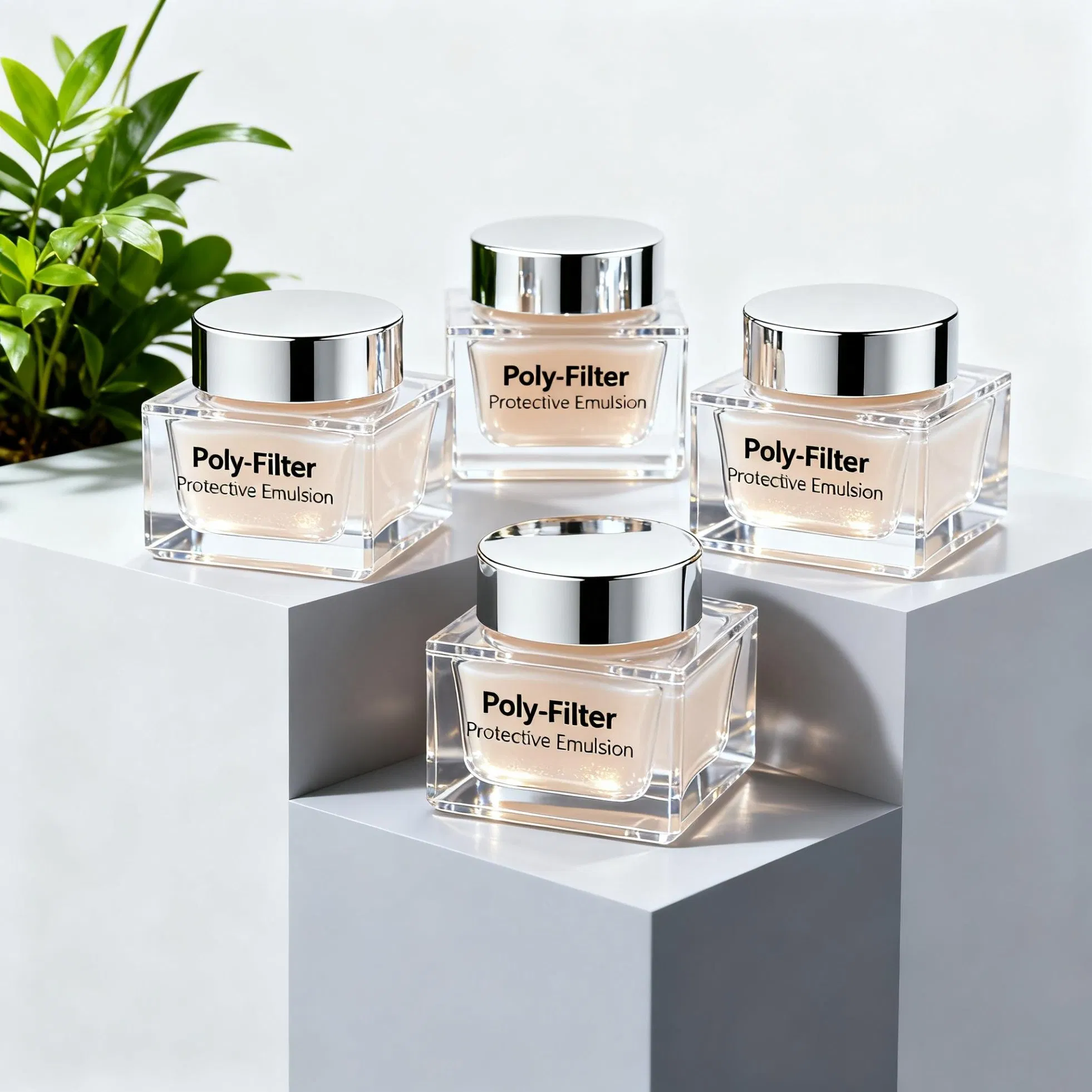 Soothing Protective and Replenishing Isolation Face Cream with Tremella Fuciformis and Panthenol for Sensitive Skin