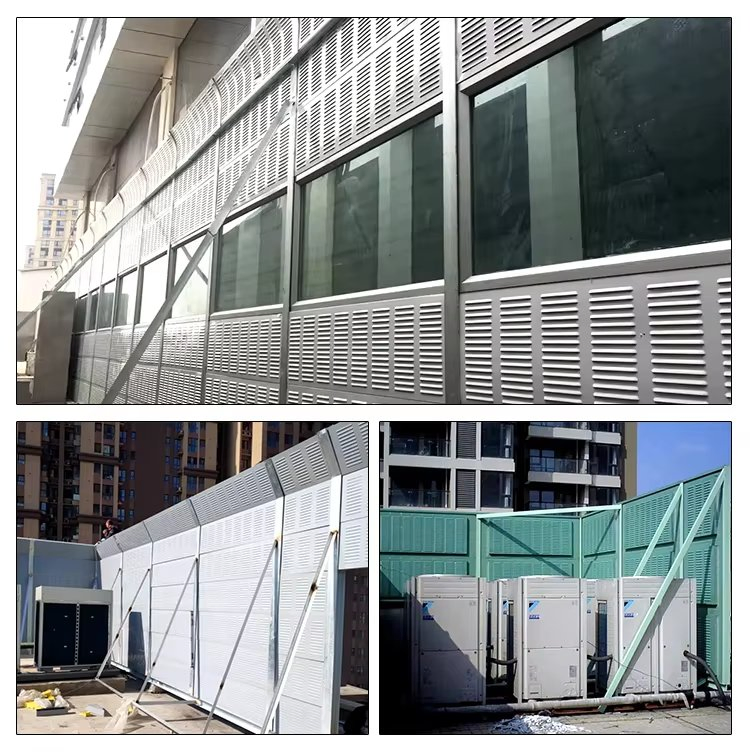 Highway Construction Noise Barrier Acrylic Soundproof Wall Fence Sound Insulation