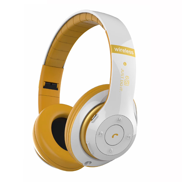 Anc Custom Stereo Foldable Gaming Headset Noise Cancelling Headphones Wireless Bluetooth Silent Disco Headphones for Sports