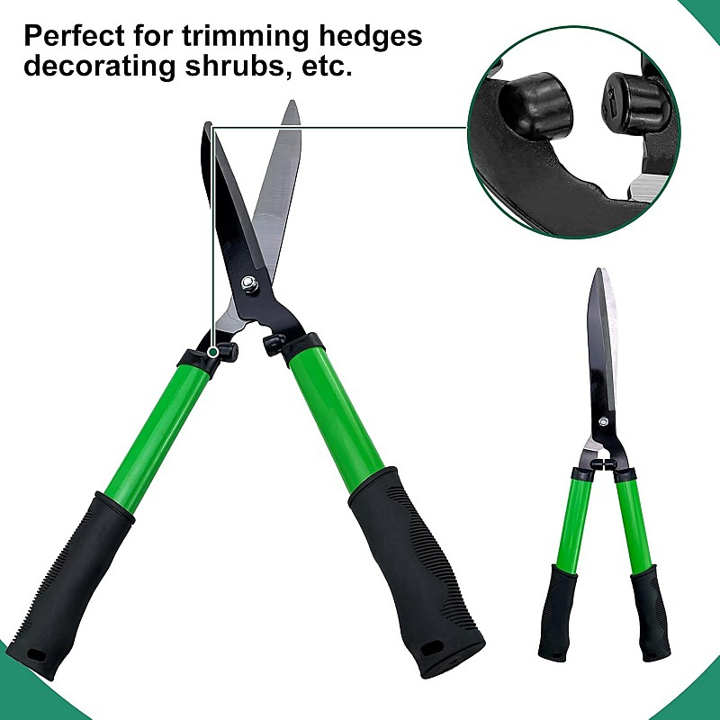 Garden Pruning Shears Set Heavy-Duty Hedge Clippers Branch Trimmer for Yard Landscaping & Tree Maintenance
