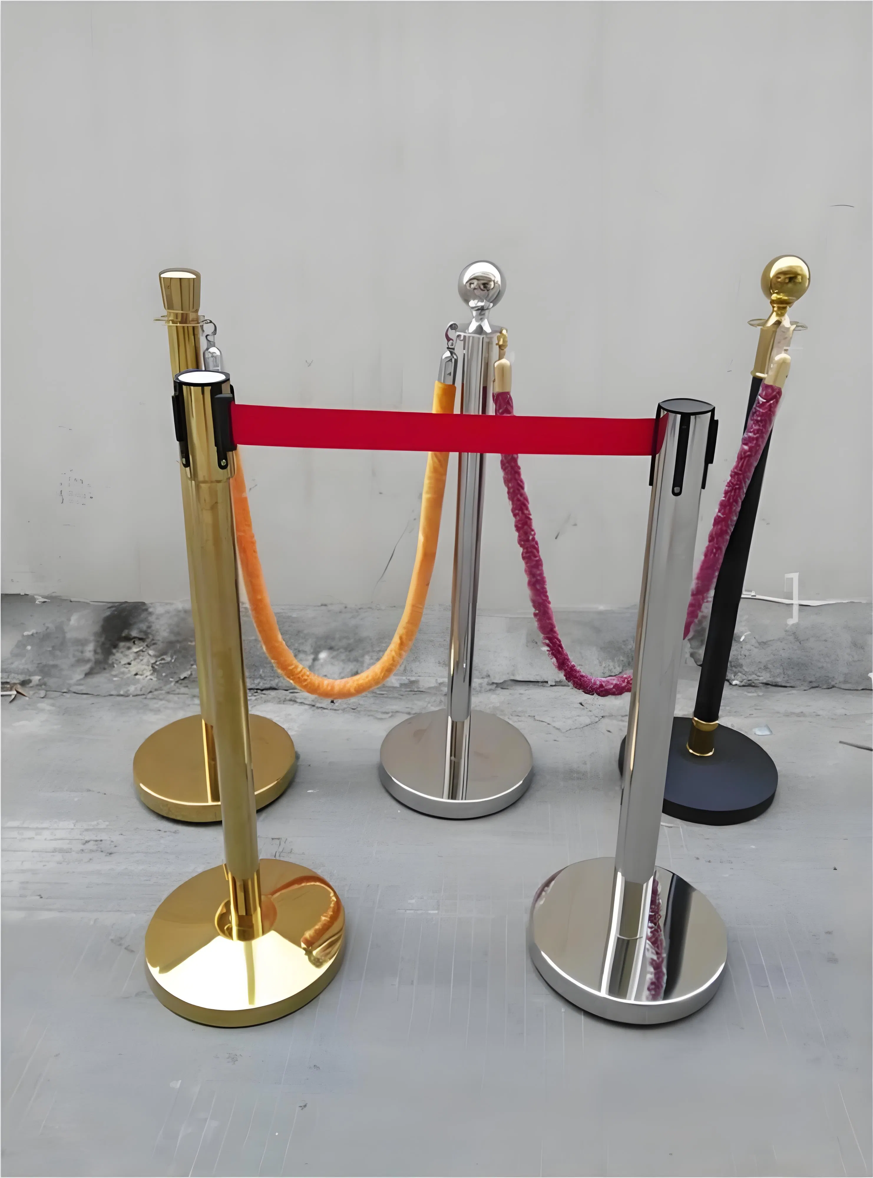 Hotel Welcome Pillars Ceremonial Reception Stand Railings Airports Theaters Crowd Control Stand